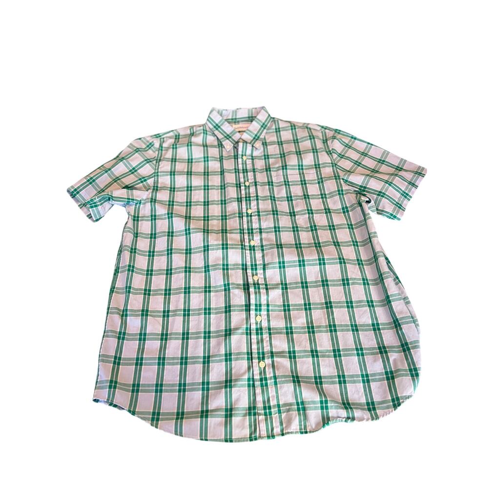 Saddlebred men’s classic fit button up shirt size L